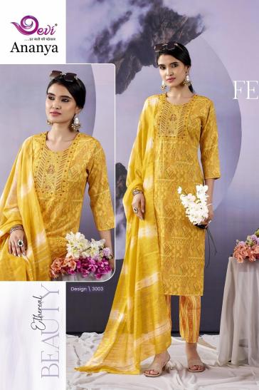 Devi ananya vol-3 readymade kurtis wholesale in surat  - wholesale export